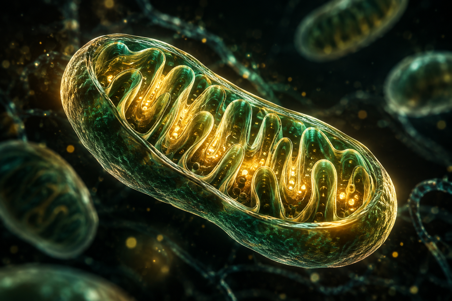 Conceptual cellular illustration